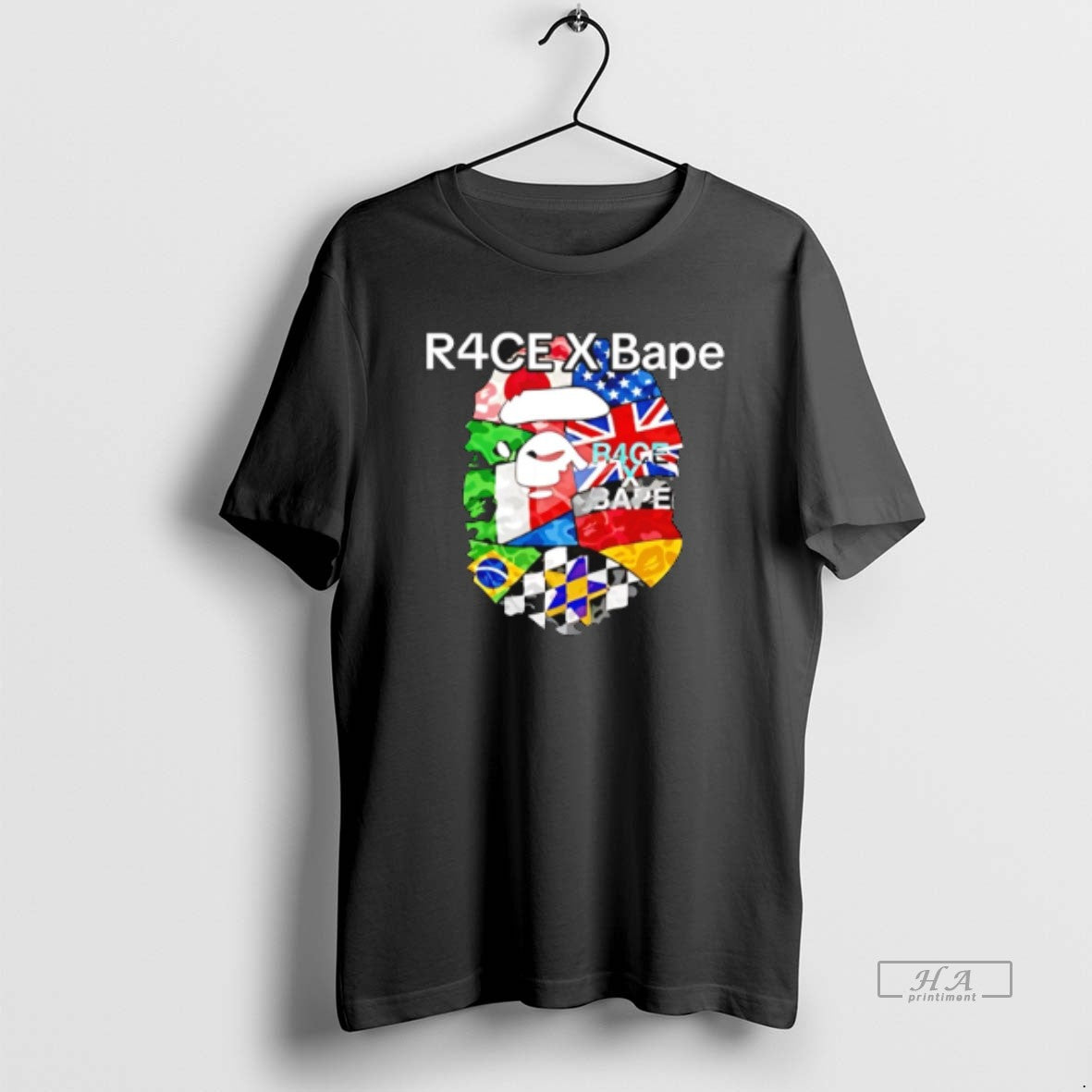 Official R4ce X Bape Racing 2026 Graphic T-Shirts, Hoodie, Sweatshirt | PopFlextees.com