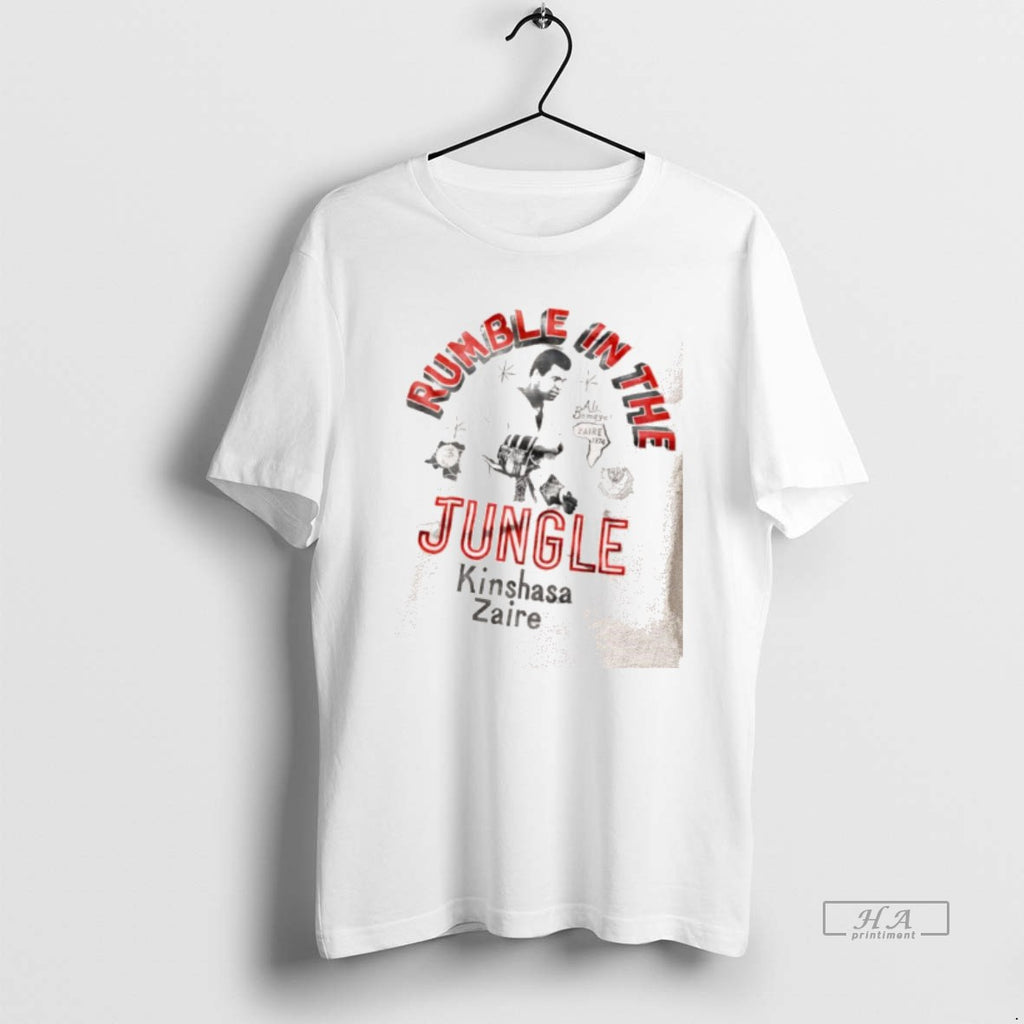 Official Rof X Rumble In The Jungle Kinshasa Zaire T-Shirts, Hoodie, Sweatshirt | PopFlextees.com