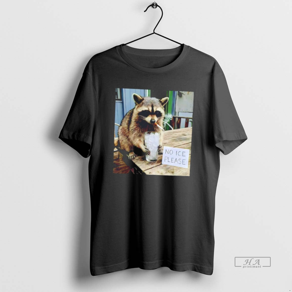 Official Raccoon Stay Salty Melt Ice Tee Hoodie, Sweatshirt | PopFlextees.com