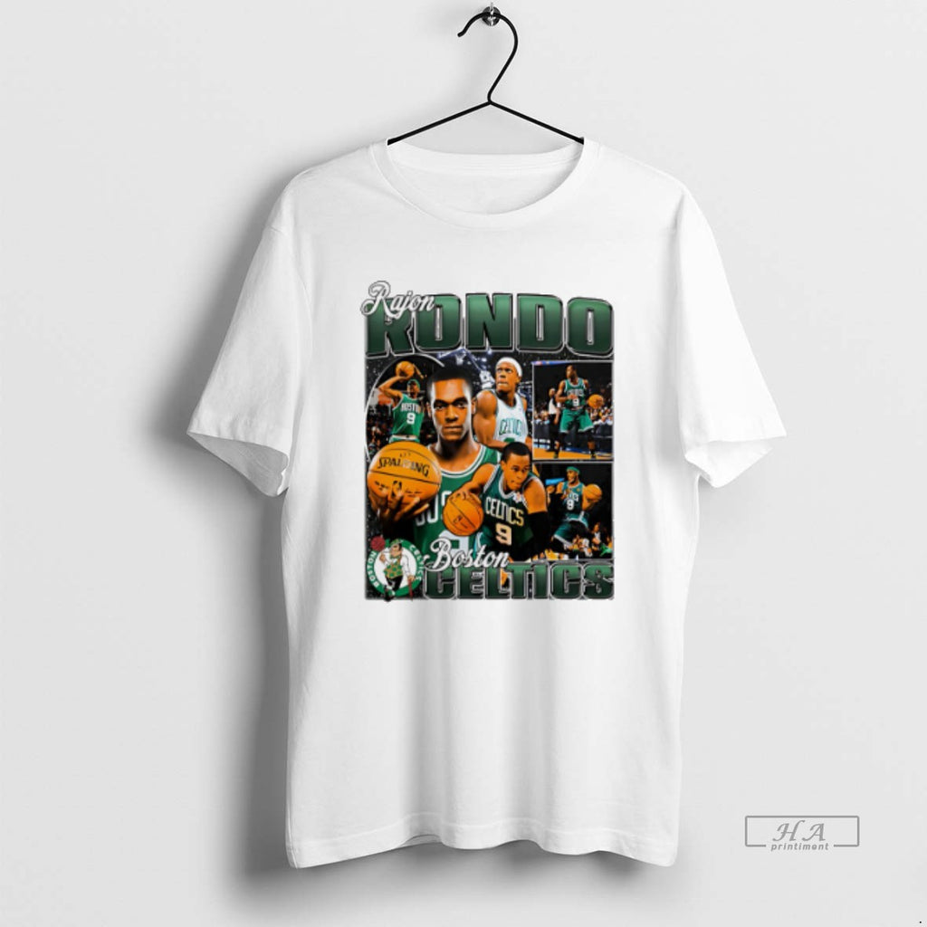 Official Rajon Rondo Boston Celtics Player Collage T-Shirts, Hoodie, Sweatshirt | PopFlextees.com