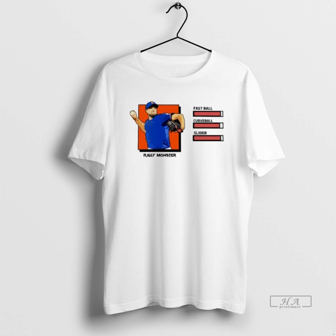 Official Rally Monster Fastball Curveball Slider T-Shirts, Hoodie, Sweatshirt | PopFlextees.com