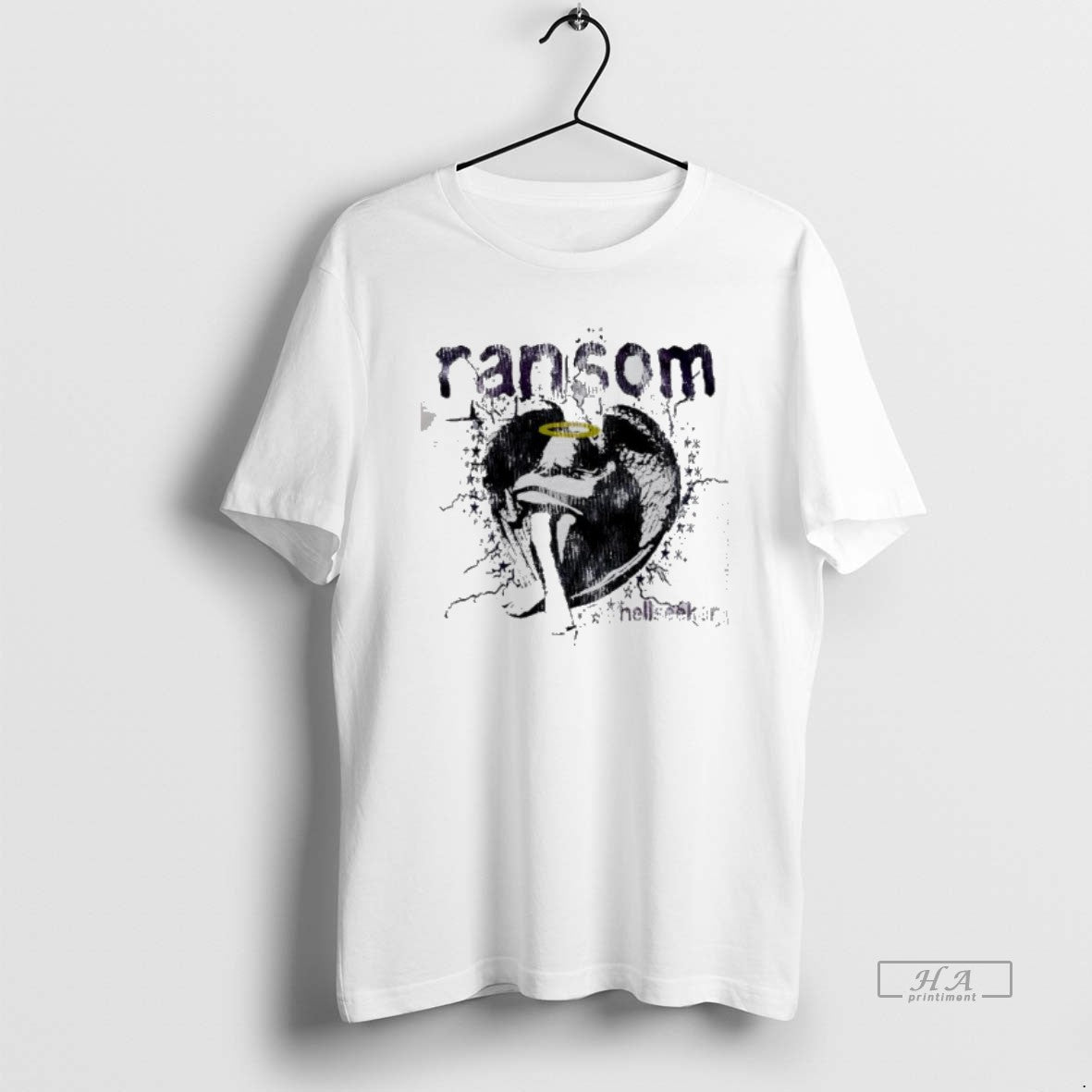 Official Ransom Hellseeker Vintage T-Shirts, Hoodie, Sweatshirt | PopFlextees.com