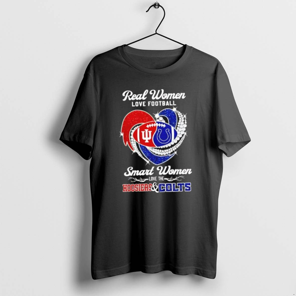 Official Real Love Football Smart Love Hoosiers Colts T-Shirts, Hoodie, Sweatshirt