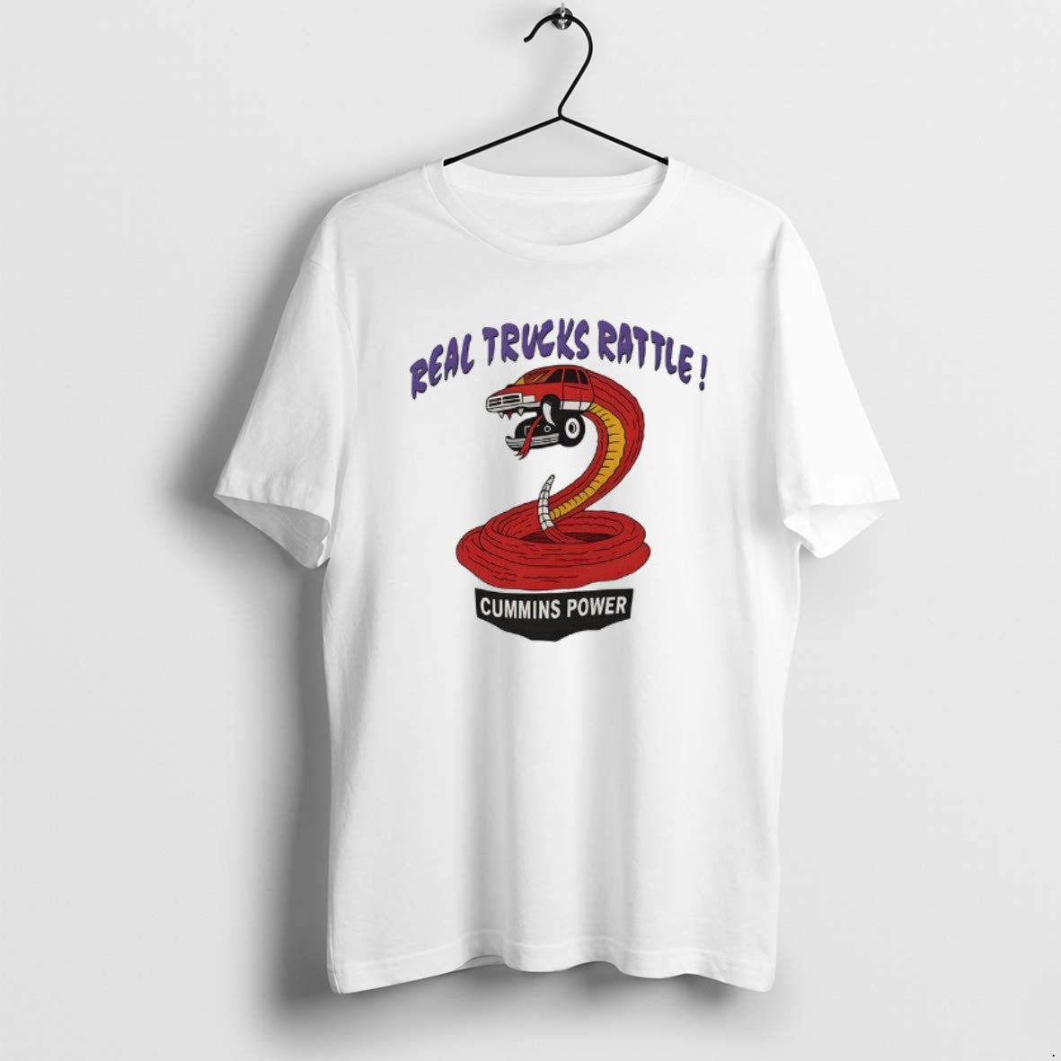 Official Real Trucks Rattle Cummins Power Rattlesnake Truck T-Shirts, Hoodie, Sweatshirt | PopFlextees.com