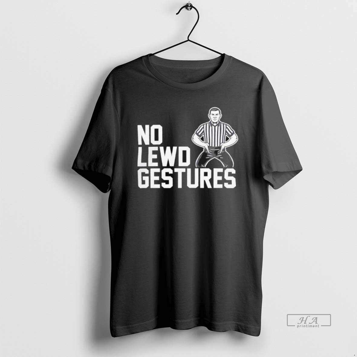Official Referee Said No Lewd Gestures T-Shirts, Hoodie, Sweatshirt | PopFlextees.com
