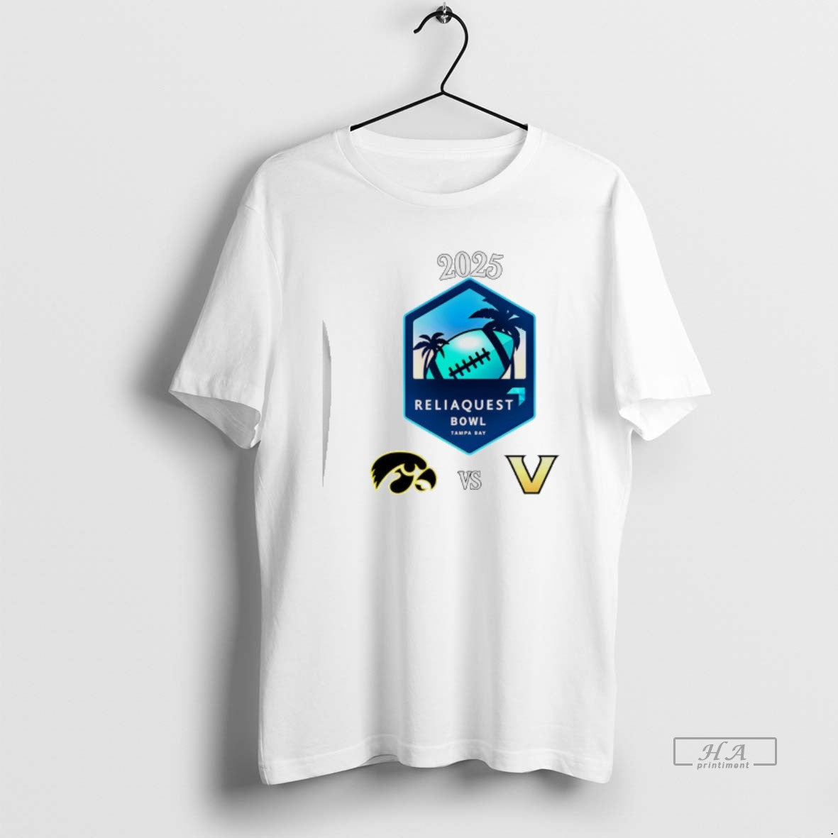 Official Reliaquest Bowl 2025 Iowa Vs Vanderbilt T-Shirts, Hoodie, Sweatshirt | PopFlextees.com