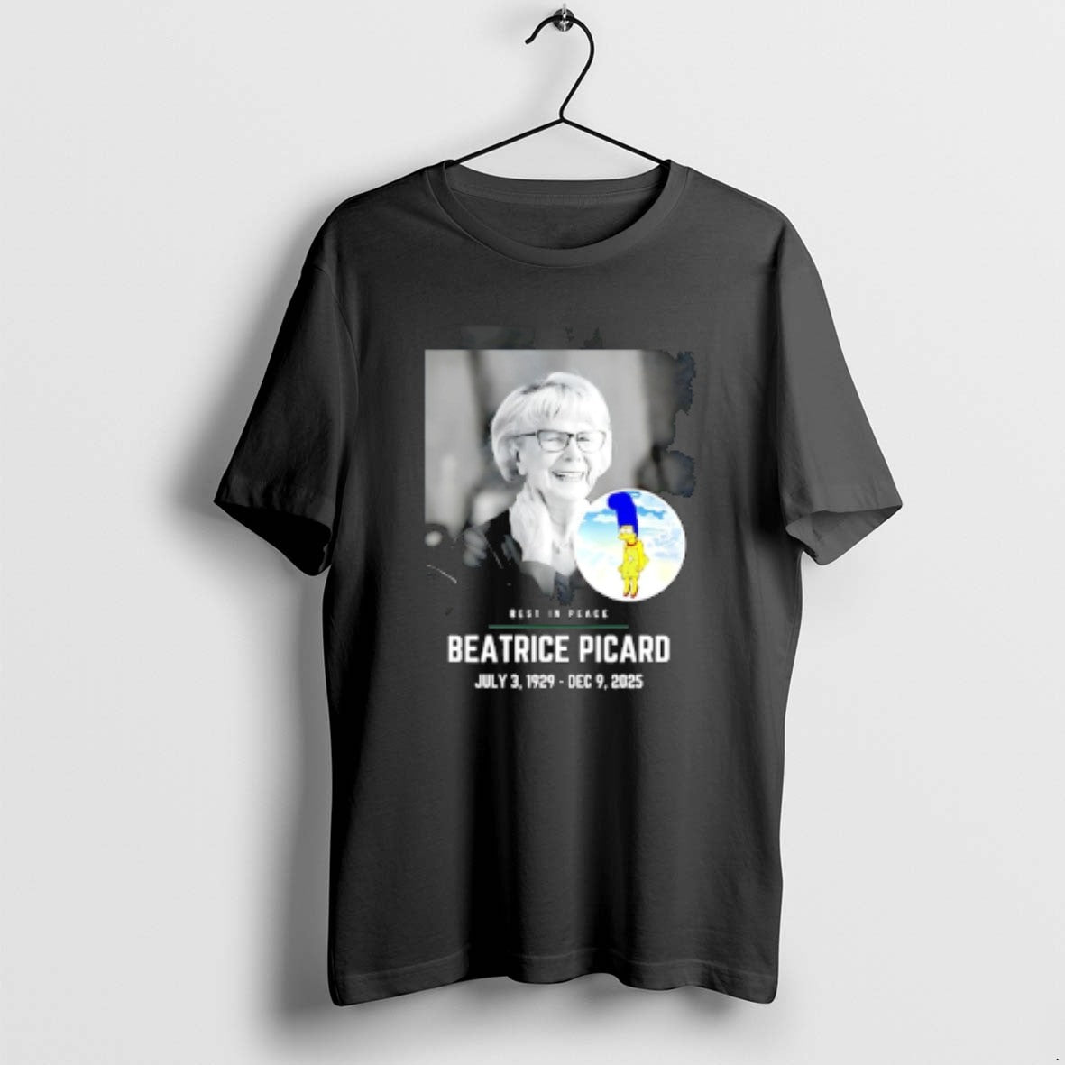 Official Rest In Peace Beatrice Picard 1929 2025 T-Shirts, Hoodie, Sweatshirt | PopFlextees.com