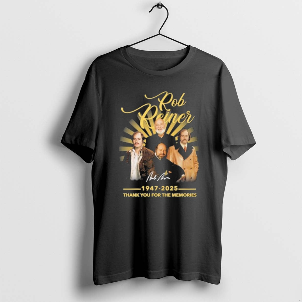 Official Rip Rob Reiner 1947 2025 Thank You For The Memories T-Shirts, Hoodie, Sweatshirt | PopFlextees.com