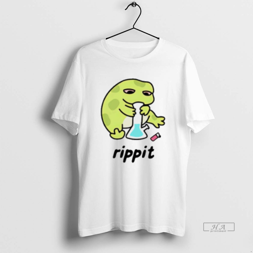 Official Rippit Frog Meme T-Shirts, Hoodie, Sweatshirt | PopFlextees.com
