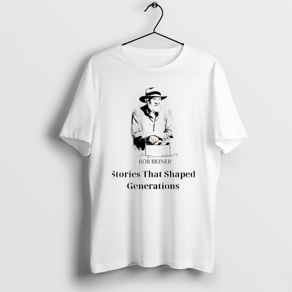 Official Rob Reiner Stories That Shaped Generations Christmas T-Shirts, Hoodie, Sweatshirt | PopFlextees.com