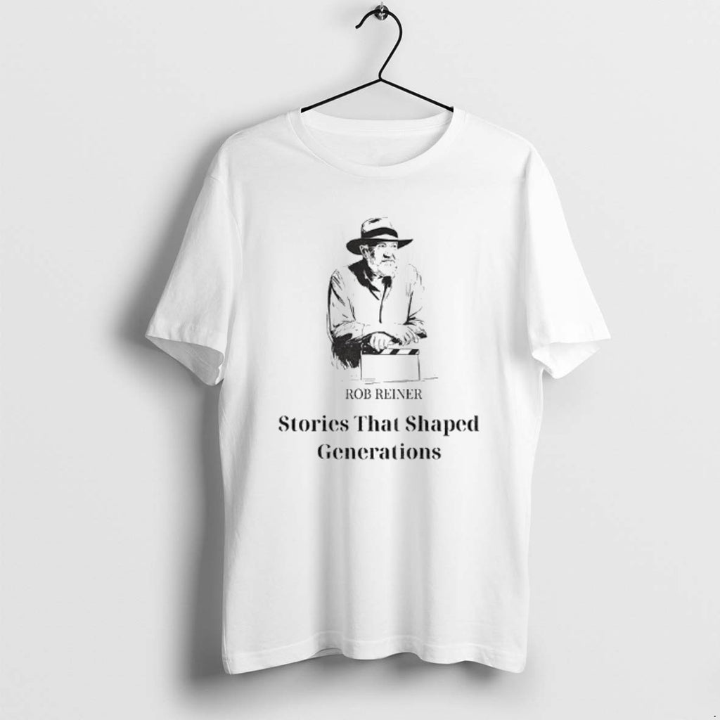 Official Rob Reiner Stories That Shaped Generations Vintage T-Shirts, Hoodie, Sweatshirt | PopFlextees.com