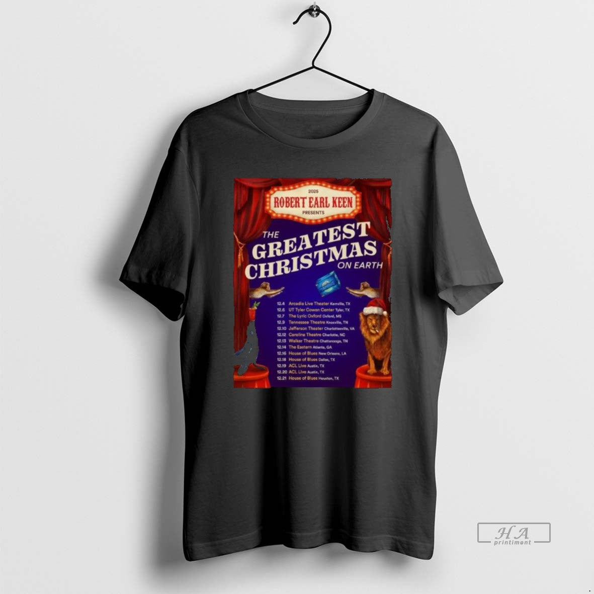 Official Robert Earl Keen The Greatest Christmas On Earth December 2025 T-Shirts, Hoodie, Sweatshirt | PopFlextees.com