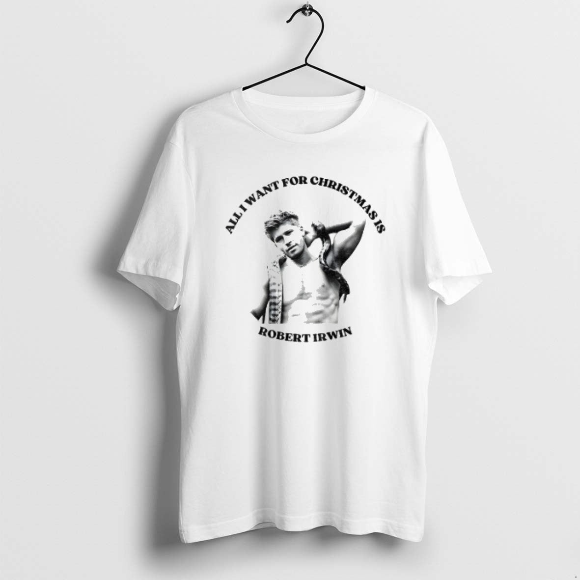 Official Robert Irwin All I Want For Christmas Is Robert Irwin Vintage T-Shirts, Hoodie, Sweatshirt | PopFlextees.com