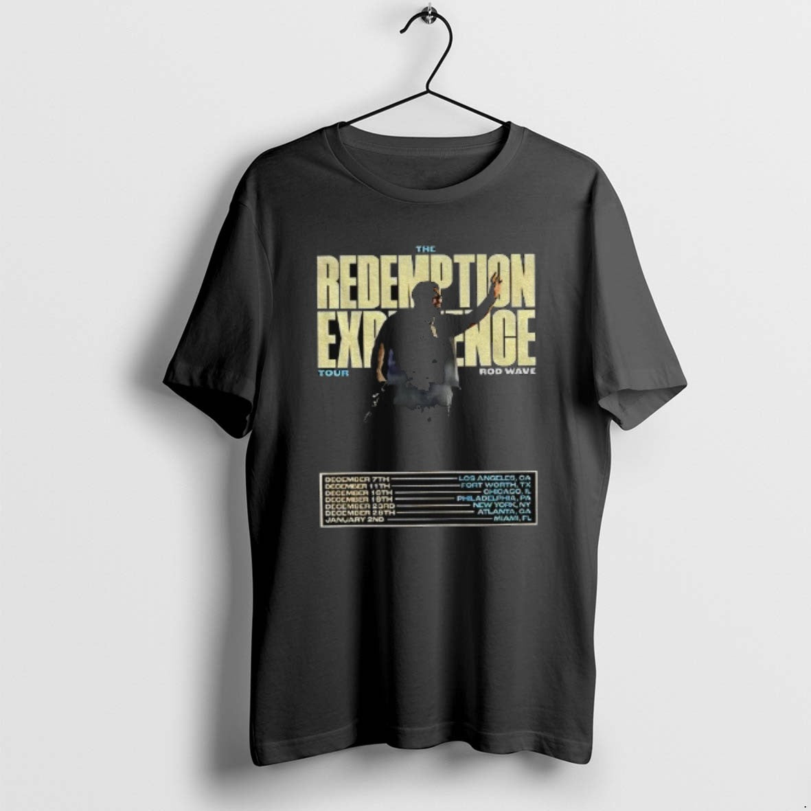 Official Rod Wave The Redemption Experience World Tour 2025 T-Shirts, Hoodie, Sweatshirt | PopFlextees.com