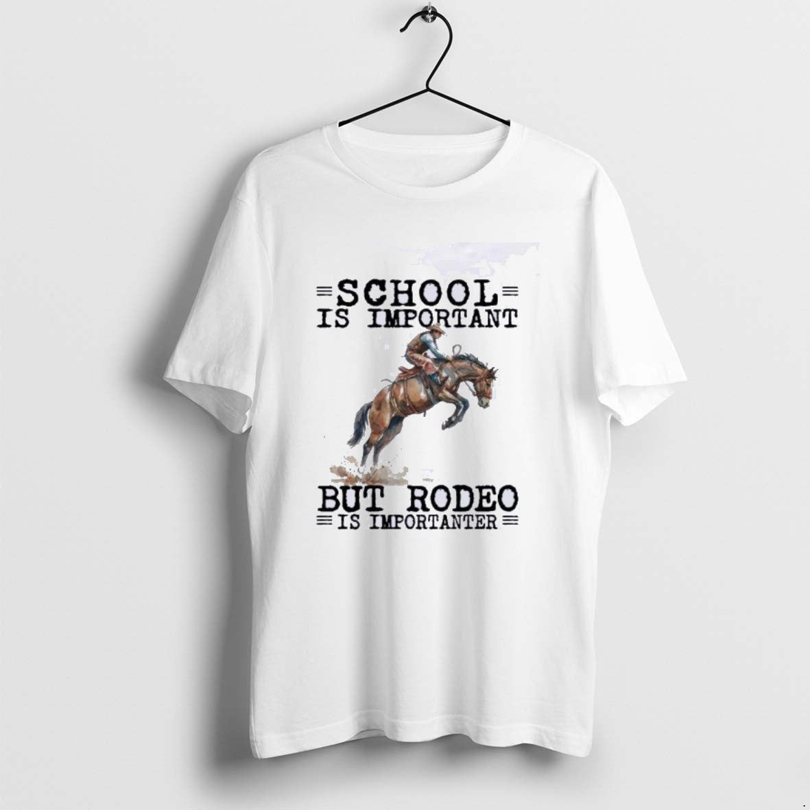 Official Rodeo School Is Important T-Shirts, Hoodie, Sweatshirt | PopFlextees.com