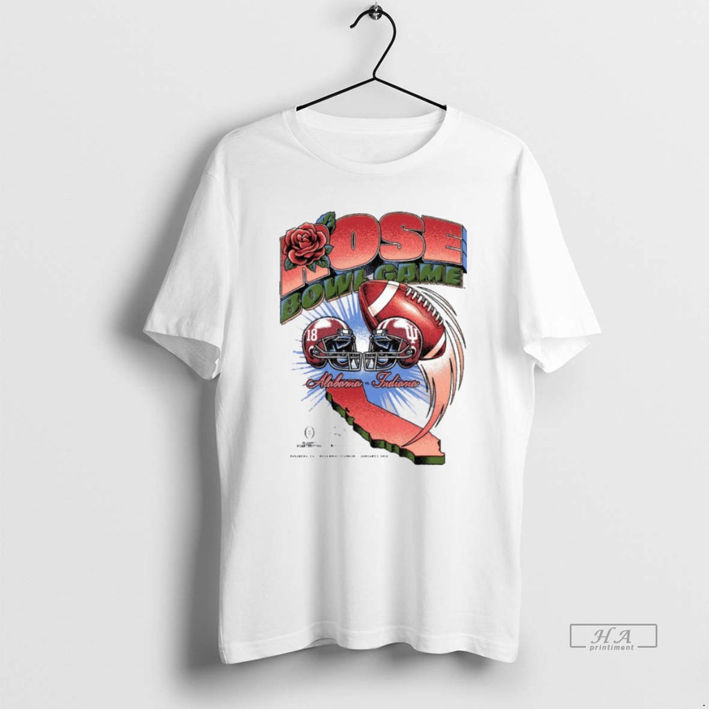 Official Rose Bowl Game 2026 Alabama Vs Indiana Vintage Matchup T-Shirts, Hoodie, Sweatshirt | PopFlextees.com