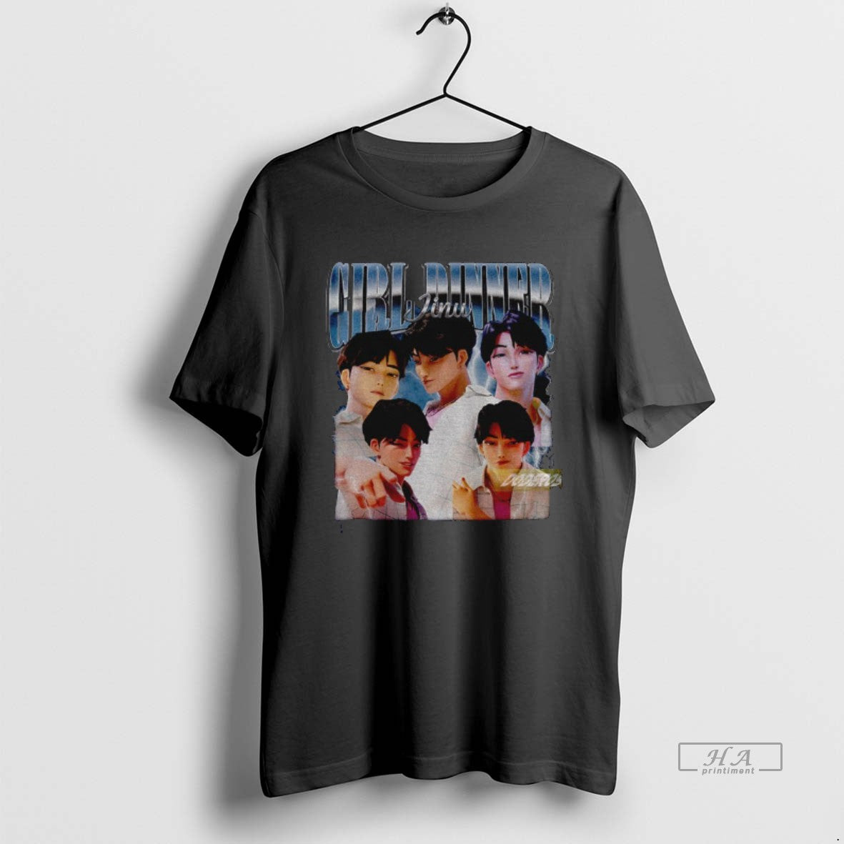 Official Saja Boys Jinu Girl Dinner Kpop Demon Hunters Graphic T-Shirts, Hoodie, Sweatshirt | PopFlextees.com