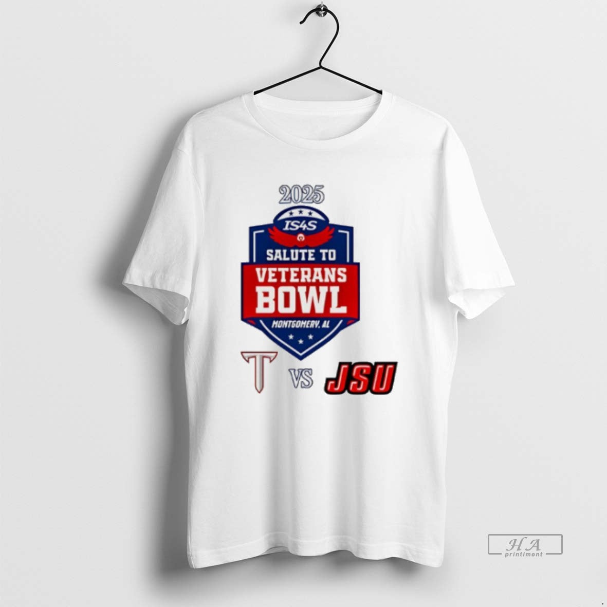 Official Salute To Veterans Bowl 2025 Troy Vs Jacksonville State T-Shirts, Hoodie, Sweatshirt | PopFlextees.com