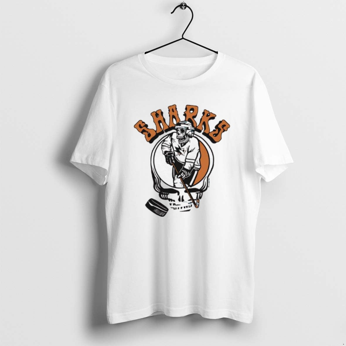 Official San Jose Sharks Homage Grateful Dead Player Logo T-Shirts, Hoodie, Sweatshirt | PopFlextees.com