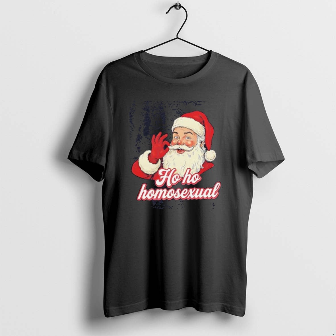 Official Santa Claus Ho Ho Homosexual Christmas T-Shirts, Hoodie, Sweatshirt | PopFlextees.com