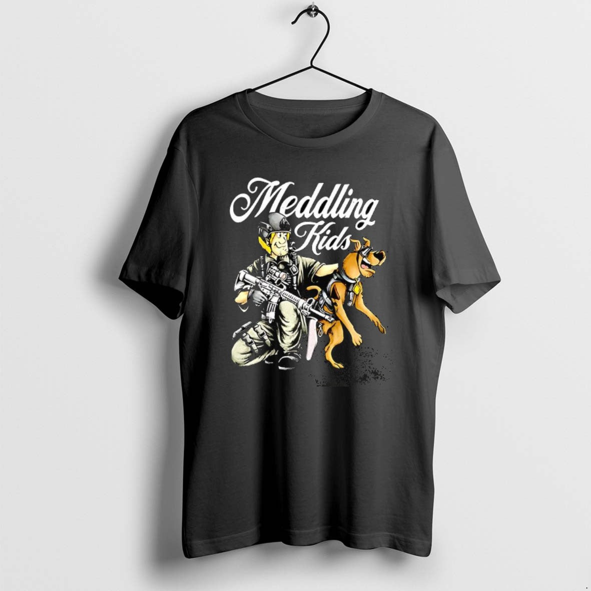 Official Scooby Doo And Shaggy Rogers Meddling Kids Meme T-Shirts, Hoodie, Sweatshirt | PopFlextees.com
