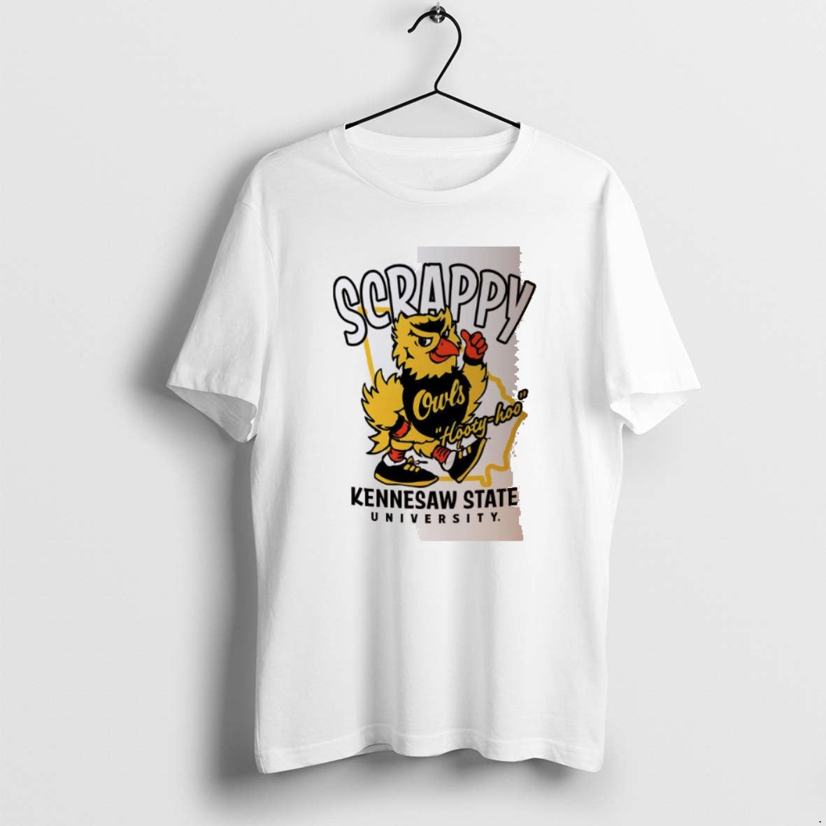 Official Scrappy Kennesaw State Owls University Mascot T-Shirts, Hoodie, Sweatshirt | PopFlextees.com