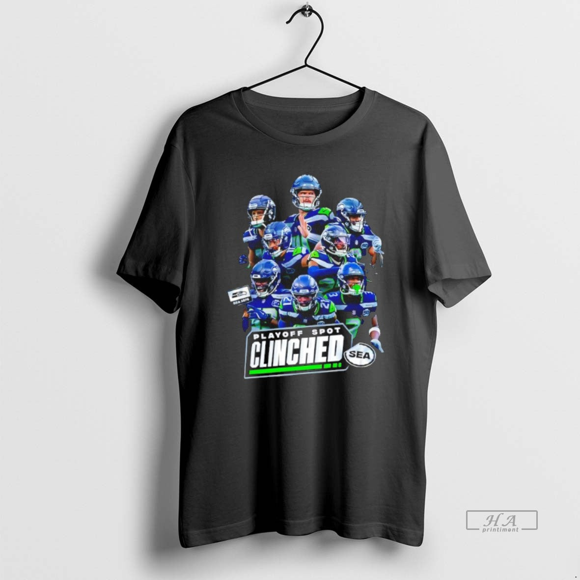 Official Seahawks Playoff Spot Clinched 2025 T-Shirts, Hoodie, Sweatshirt