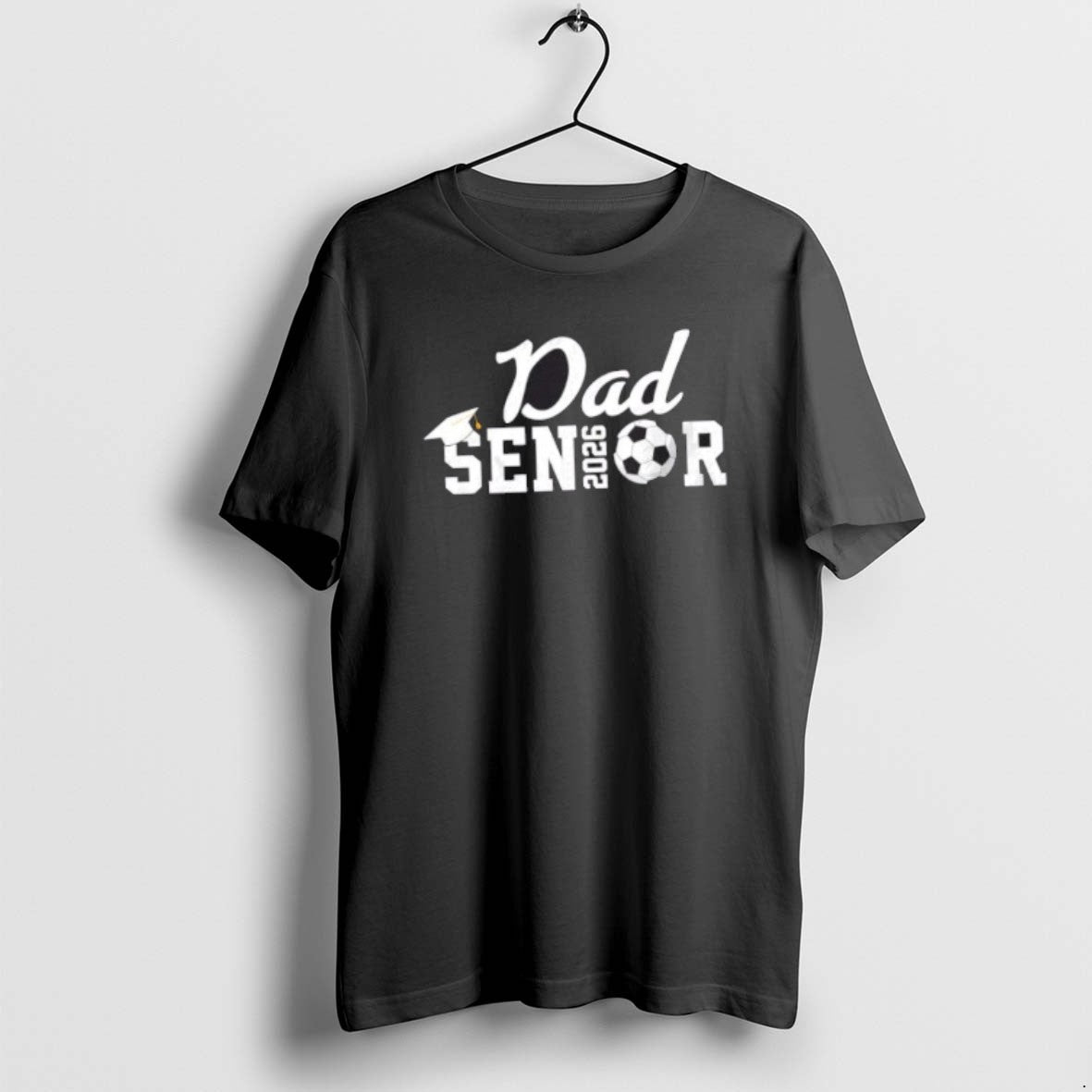 Official Senior Soccer Dad 2026 Class Of 26 Grad T-Shirts, Hoodie, Sweatshirt | PopFlextees.com