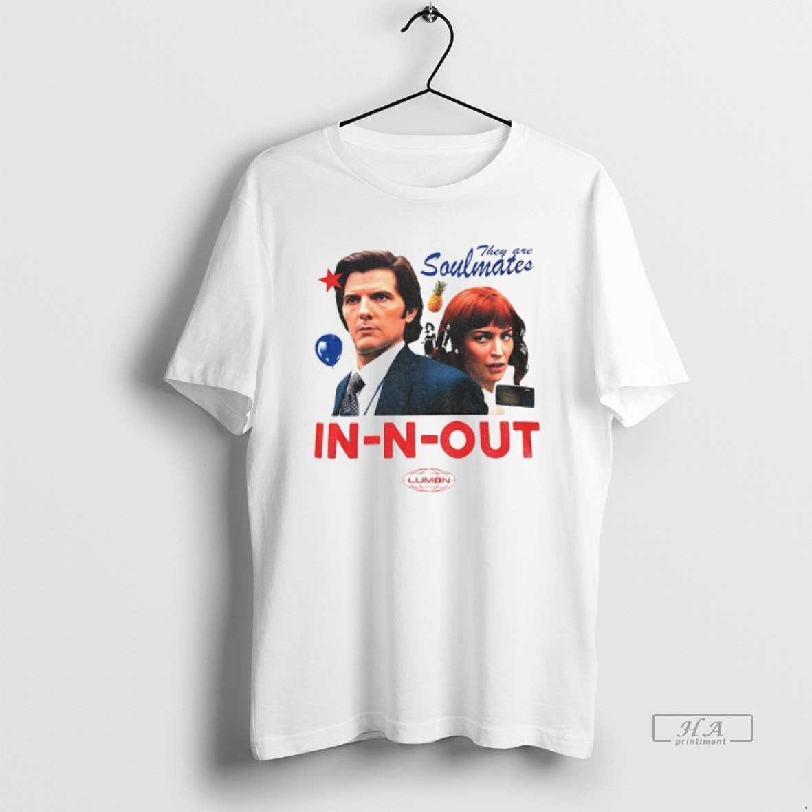 Official Severance They Are Soulmates In N Out T-Shirts, Hoodie, Sweatshirt | PopFlextees.com
