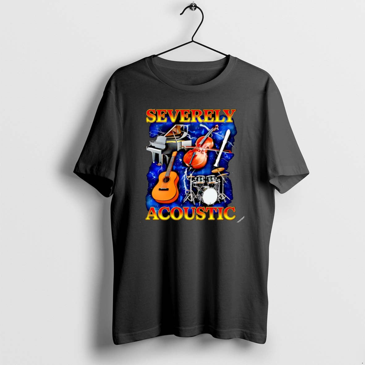 Official Severely Acoustic Graphic Christmas T-Shirts, Hoodie, Sweatshirt | PopFlextees.com