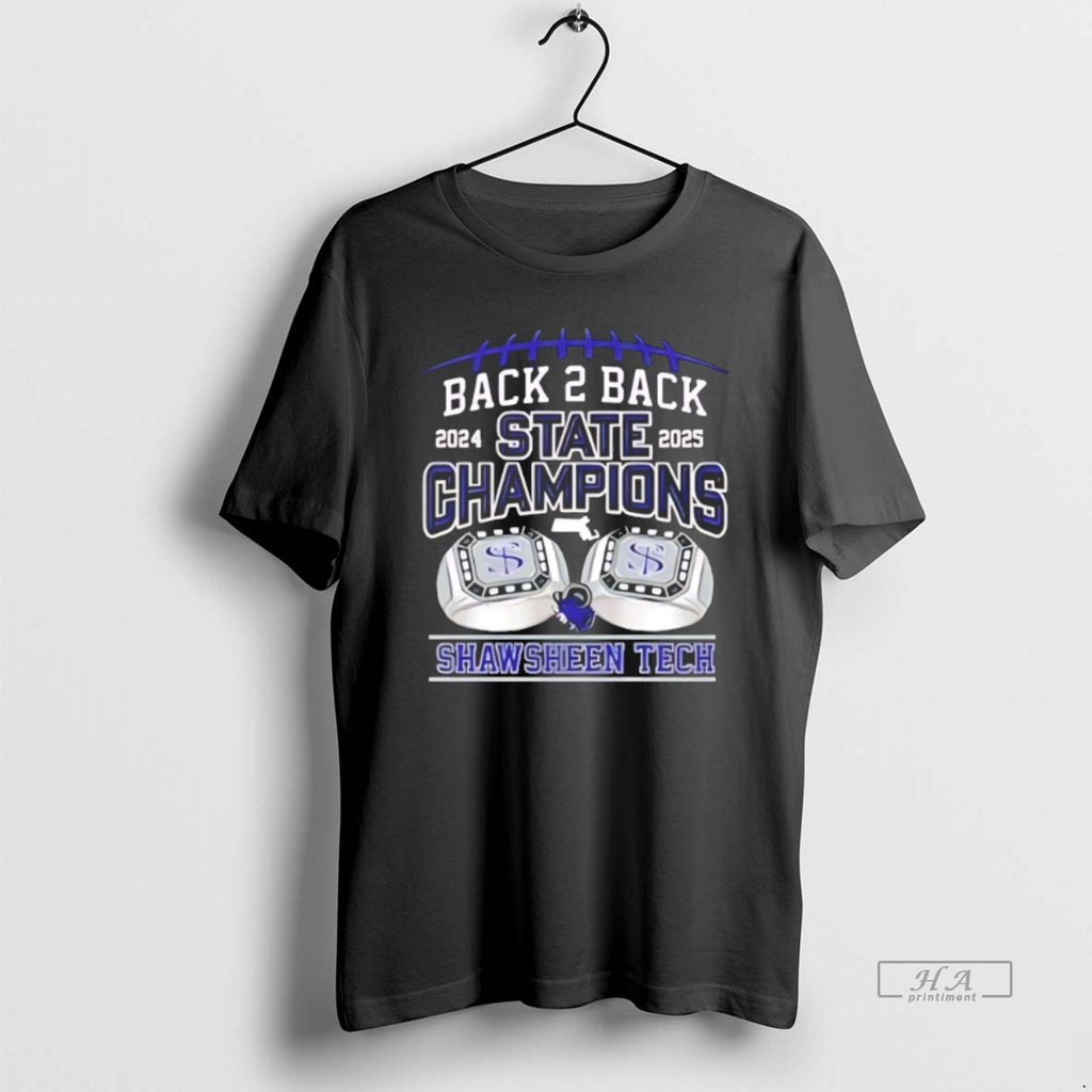Official Shawsheen Rams Back 2 Back State Champions T-Shirts, Hoodie, Sweatshirt | PopFlextees.com