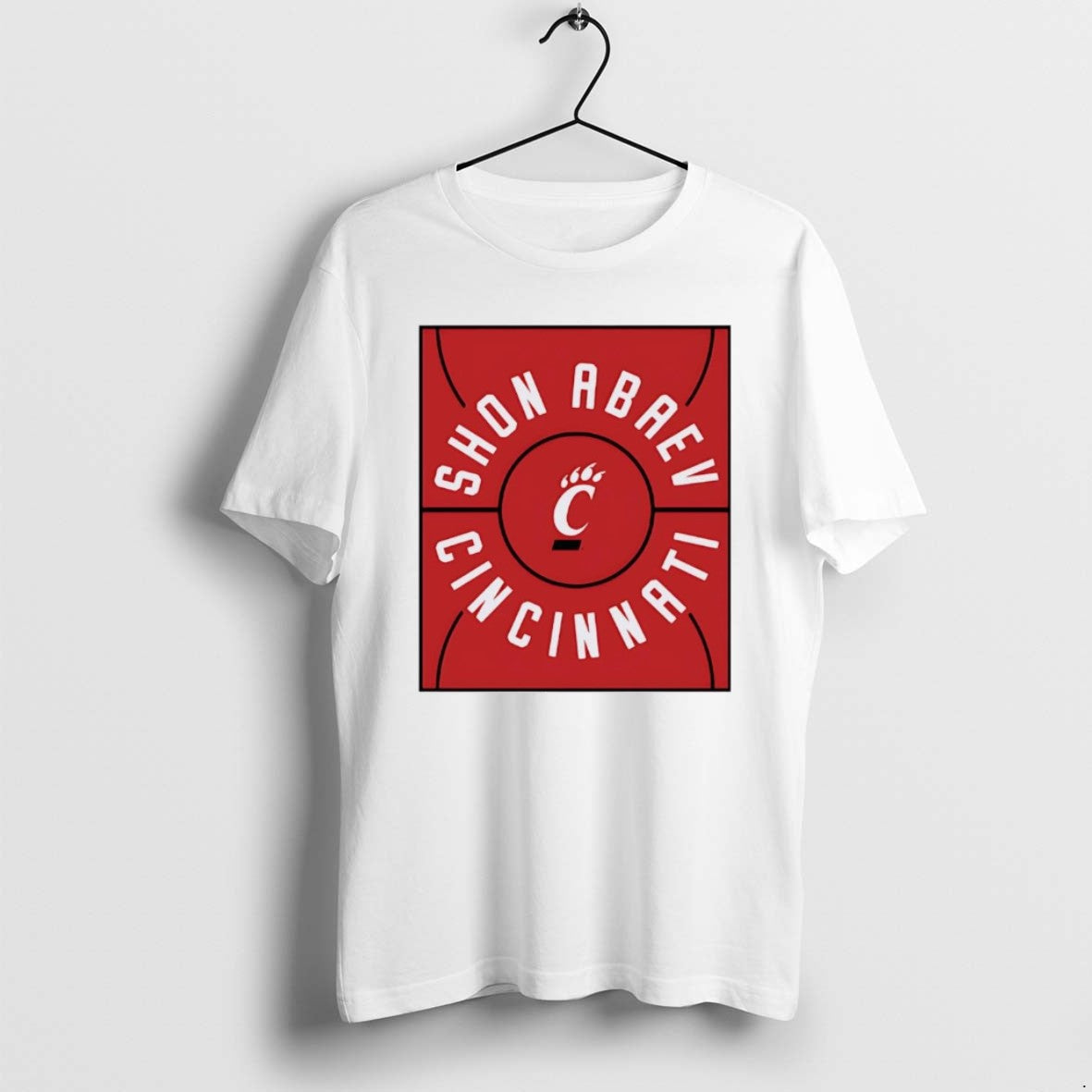 Official Shon Abaev Full Court Cincinnati Bearcats Christmas T-Shirts, Hoodie, Sweatshirt | PopFlextees.com