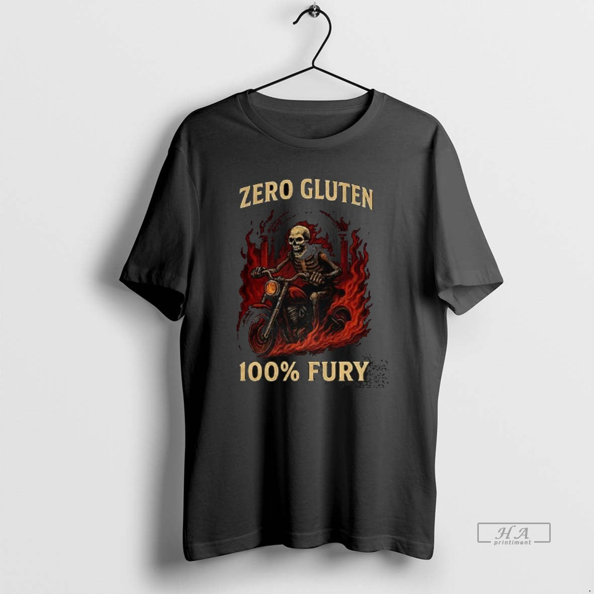 Official Skeleton Zero Gluten 100 Fury T-Shirts, Hoodie, Sweatshirt