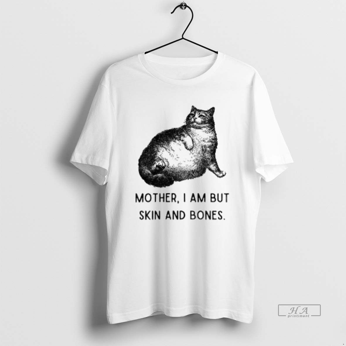 Official Skin And Bones Cat Mother I Am But Skin And Bones T-Shirts, Hoodie, Sweatshirt | PopFlextees.com