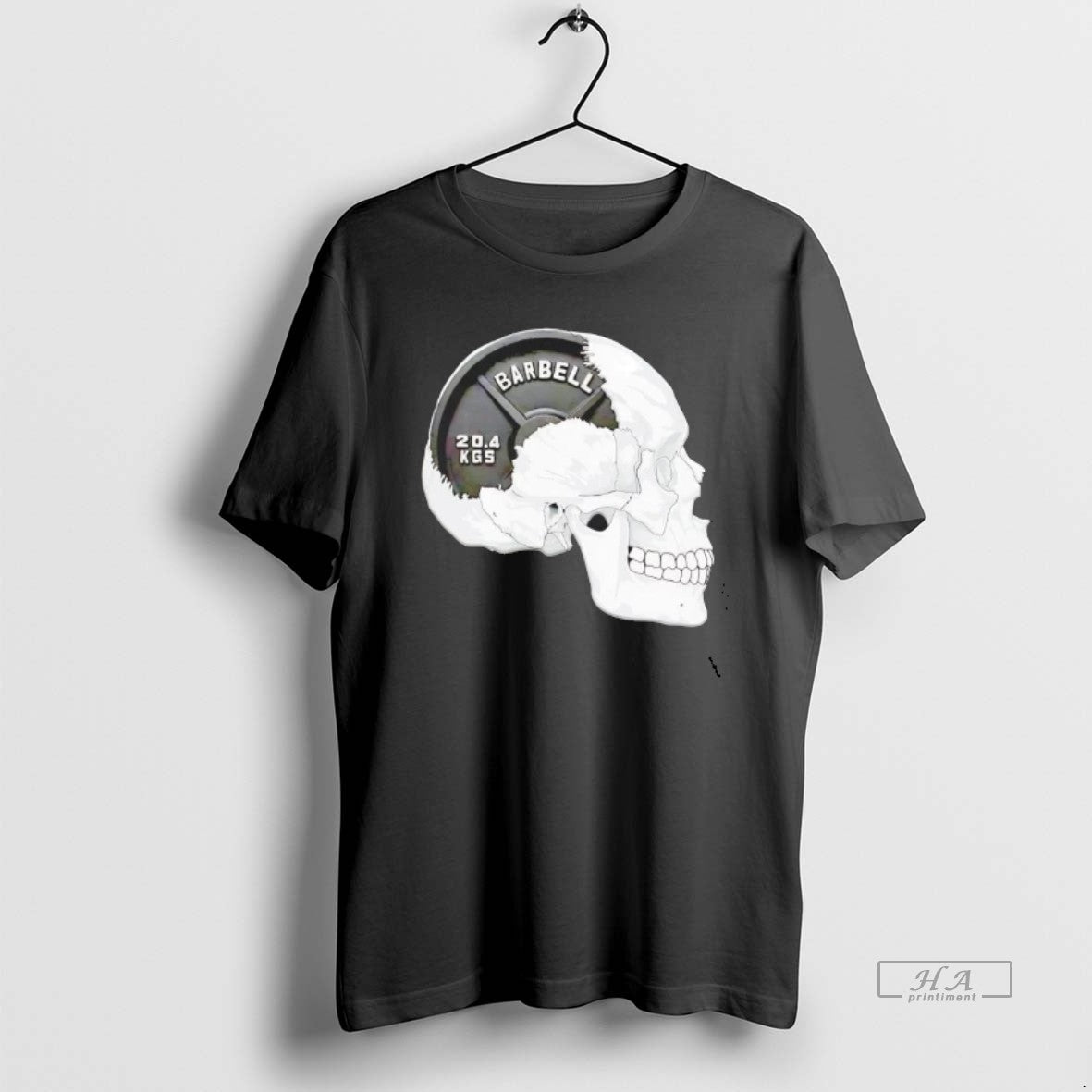 Official Skull Dumbbell Mind Barbell T-Shirts, Hoodie, Sweatshirt