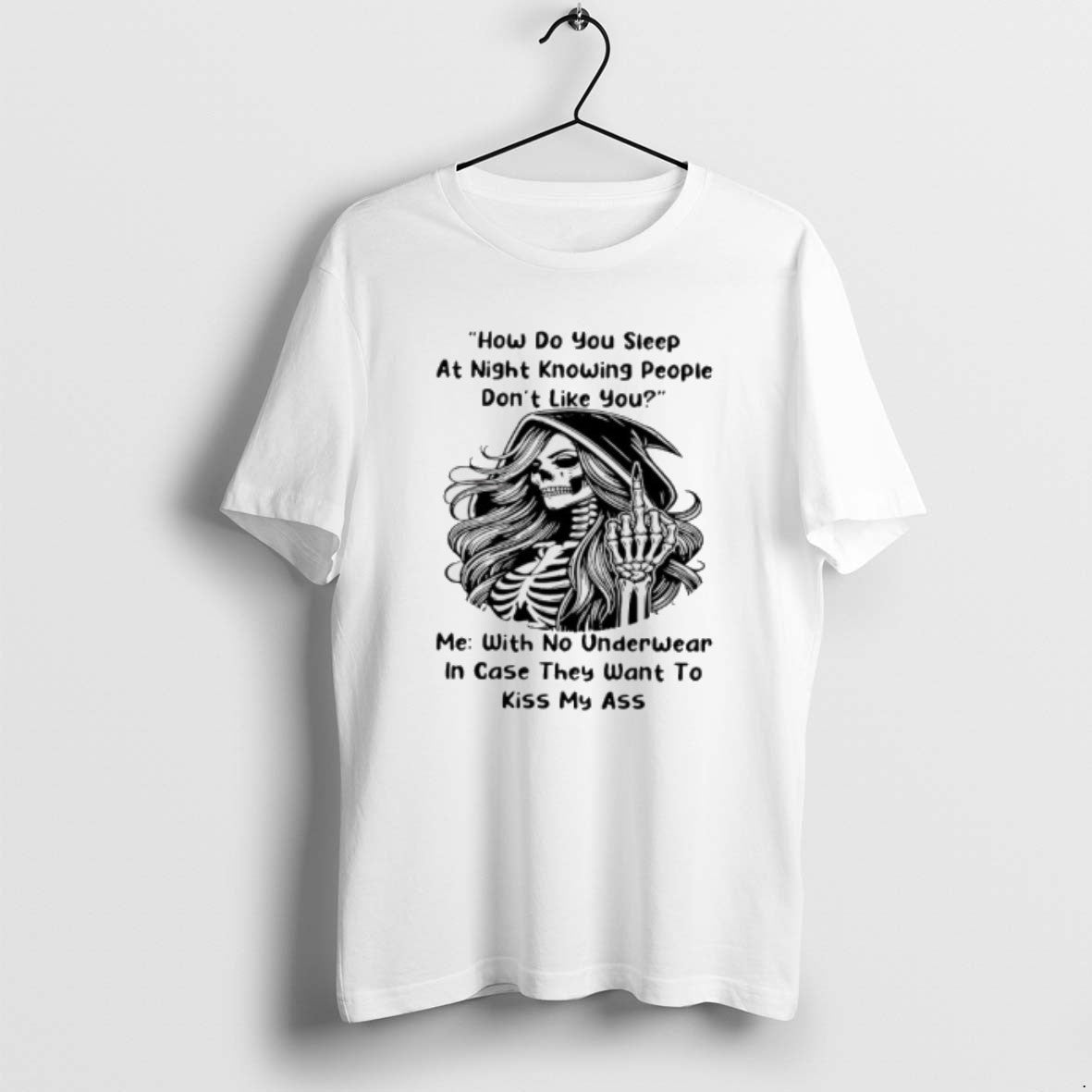 Official Skull How Do You Sleep Night Knowing People Dont Like You T-Shirts, Hoodie, Sweatshirt