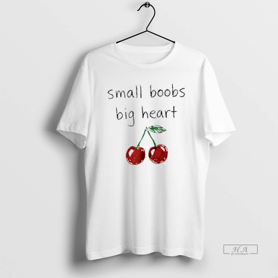 Official Small Boobs Big Heart Cherry T-Shirts, Hoodie, Sweatshirt | PopFlextees.com