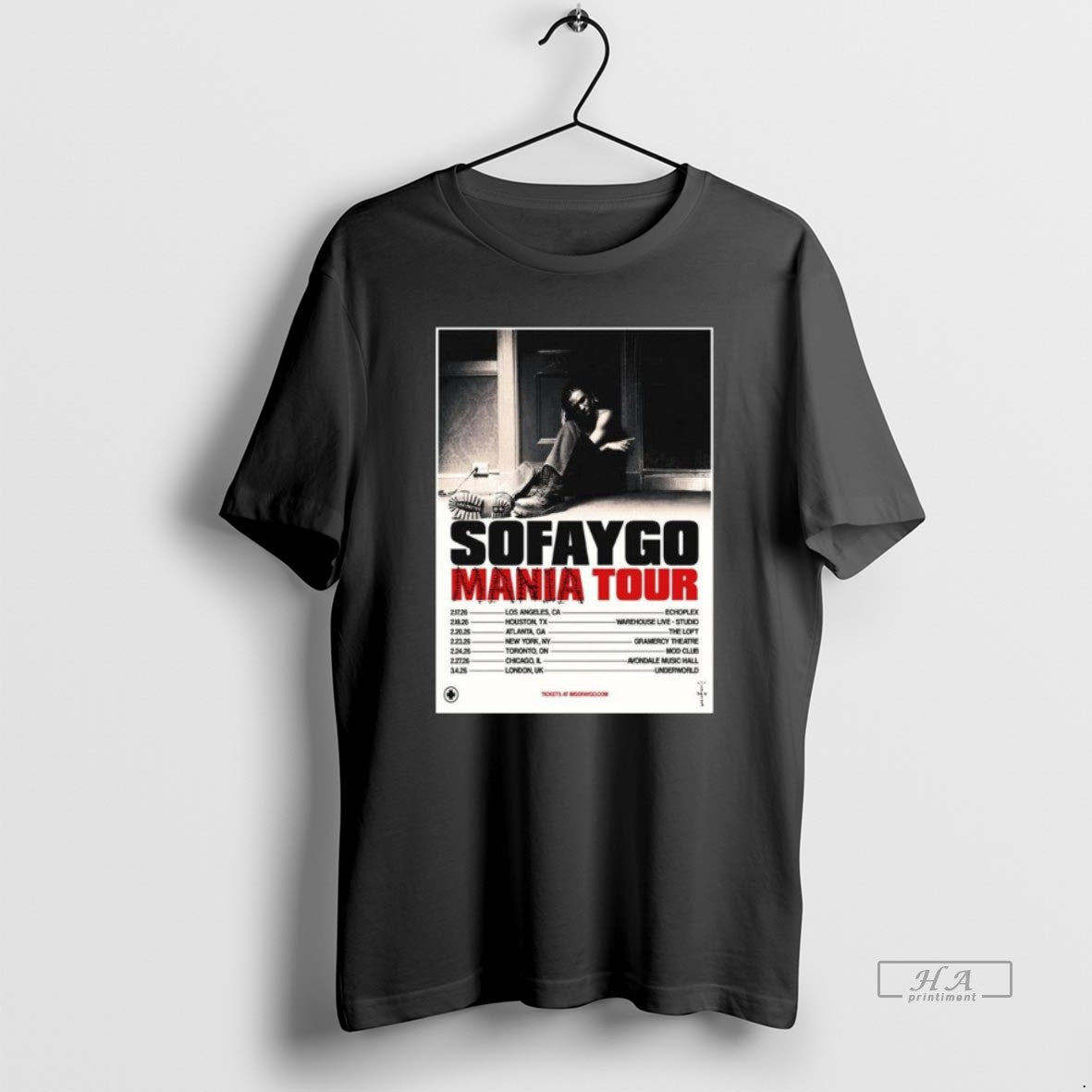 Official Sofaygo Mania Tour 2026 T-Shirts, Hoodie, Sweatshirt | PopFlextees.com