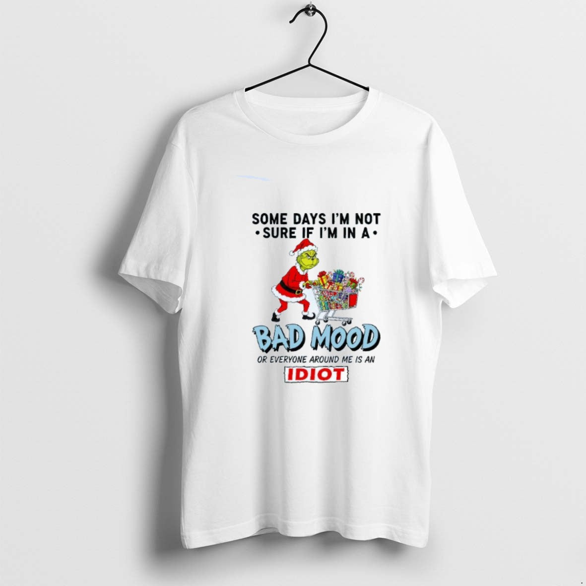 Official Some Days Im Not Sure If Im In A Bad Mood Or Everyone Around T-Shirts, Hoodie, Sweatshirt | PopFlextees.com