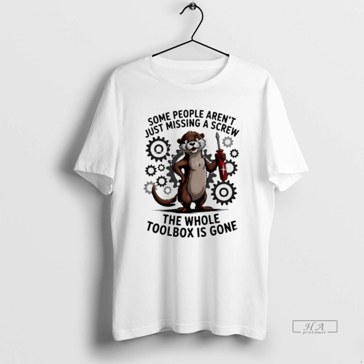 Official Some People Arent Just Missing A Screw The Whole Toolbox Is Gone T-Shirts, Hoodie, Sweatshirt | PopFlextees.com