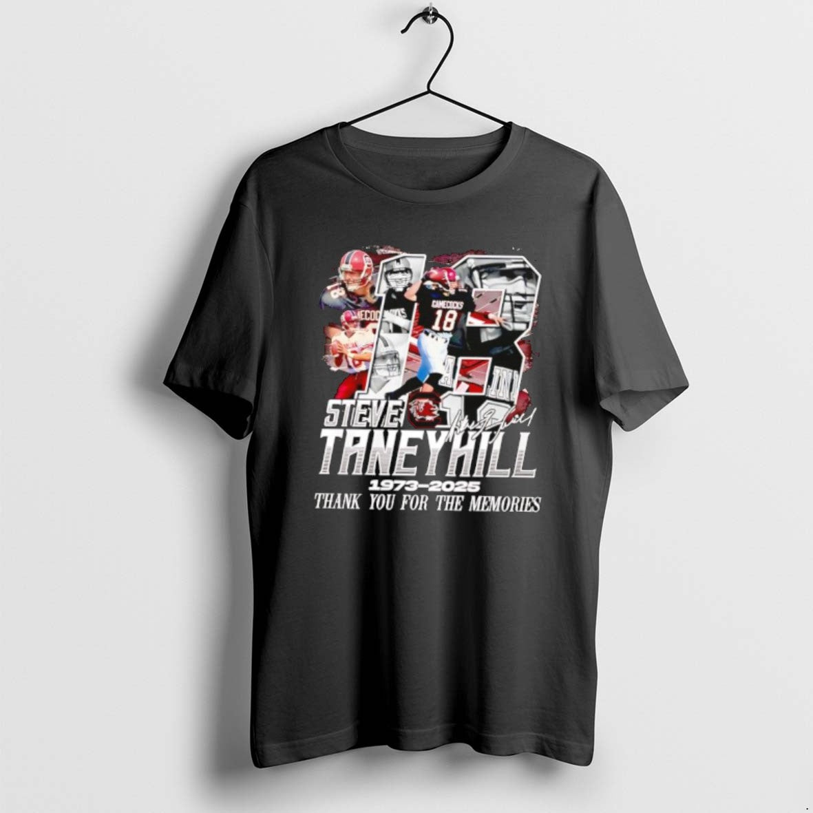 Official South Carolina Gamecocks Steve Taneyhill 1973 2025 T-Shirts, Hoodie, Sweatshirt | PopFlextees.com