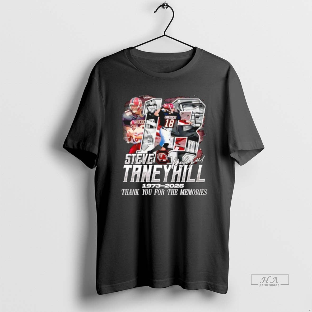 Official South Carolina Gamecocks Steve Taneyhill 1973 2025 Thank You T-Shirts, Hoodie, Sweatshirt | PopFlextees.com