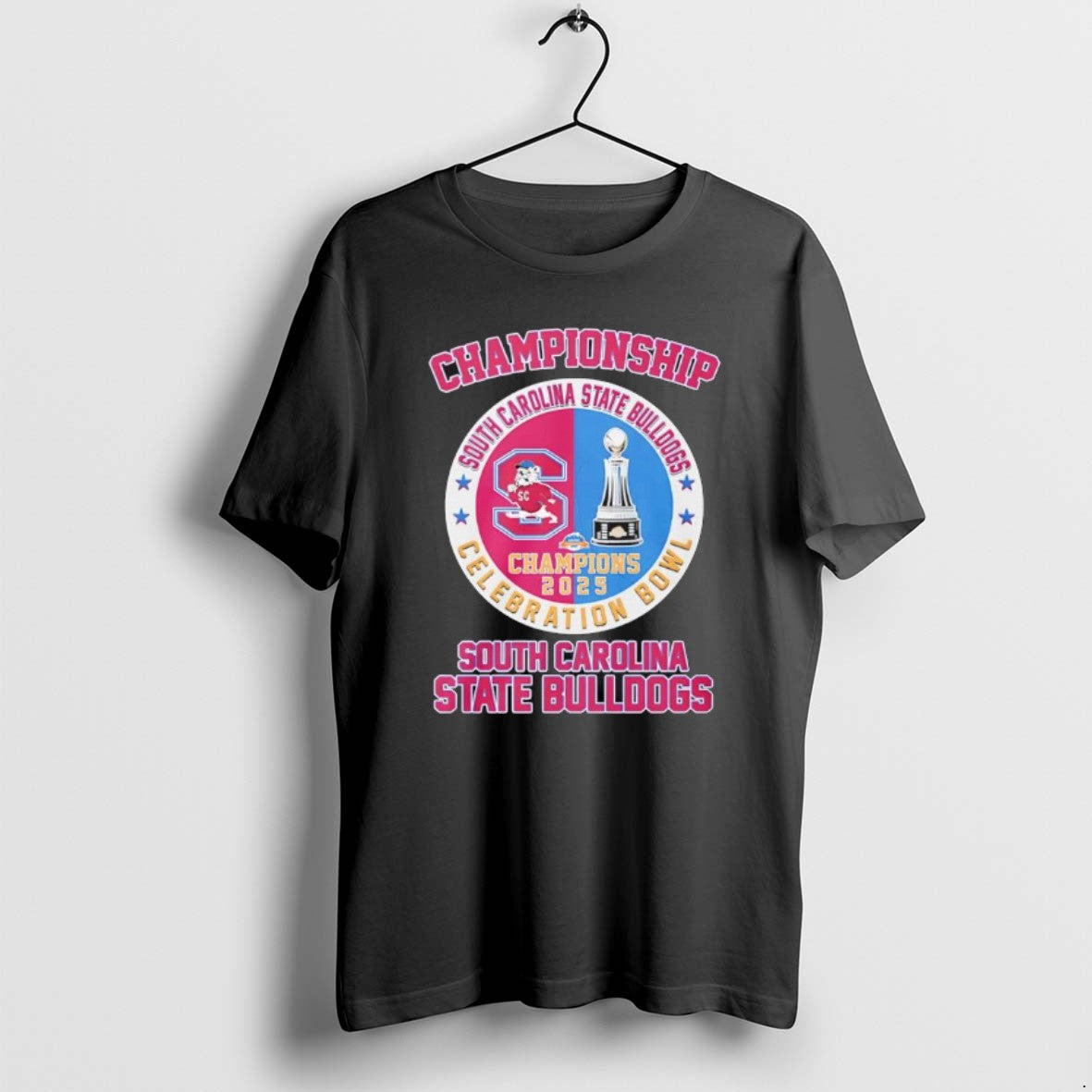 Official South Carolina State Bulldogs 2025 Celebration Bowl Championship T-Shirts, Hoodie, Sweatshirt