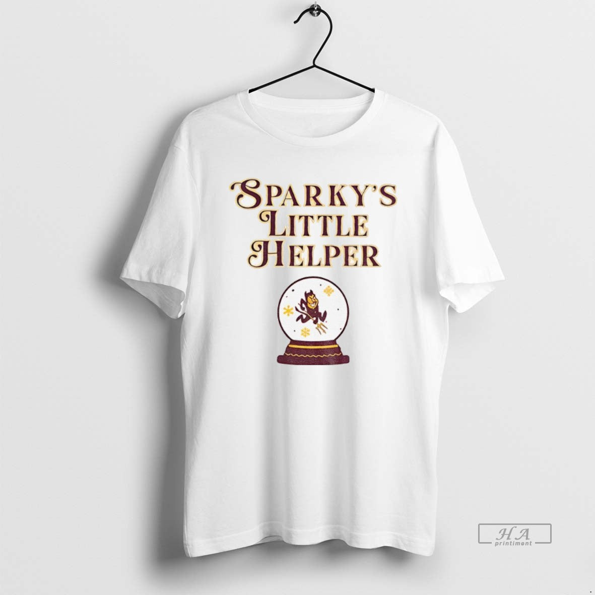 Official Sparkys Little Helper Arizona State Sun Devils T-Shirts, Hoodie, Sweatshirt | PopFlextees.com