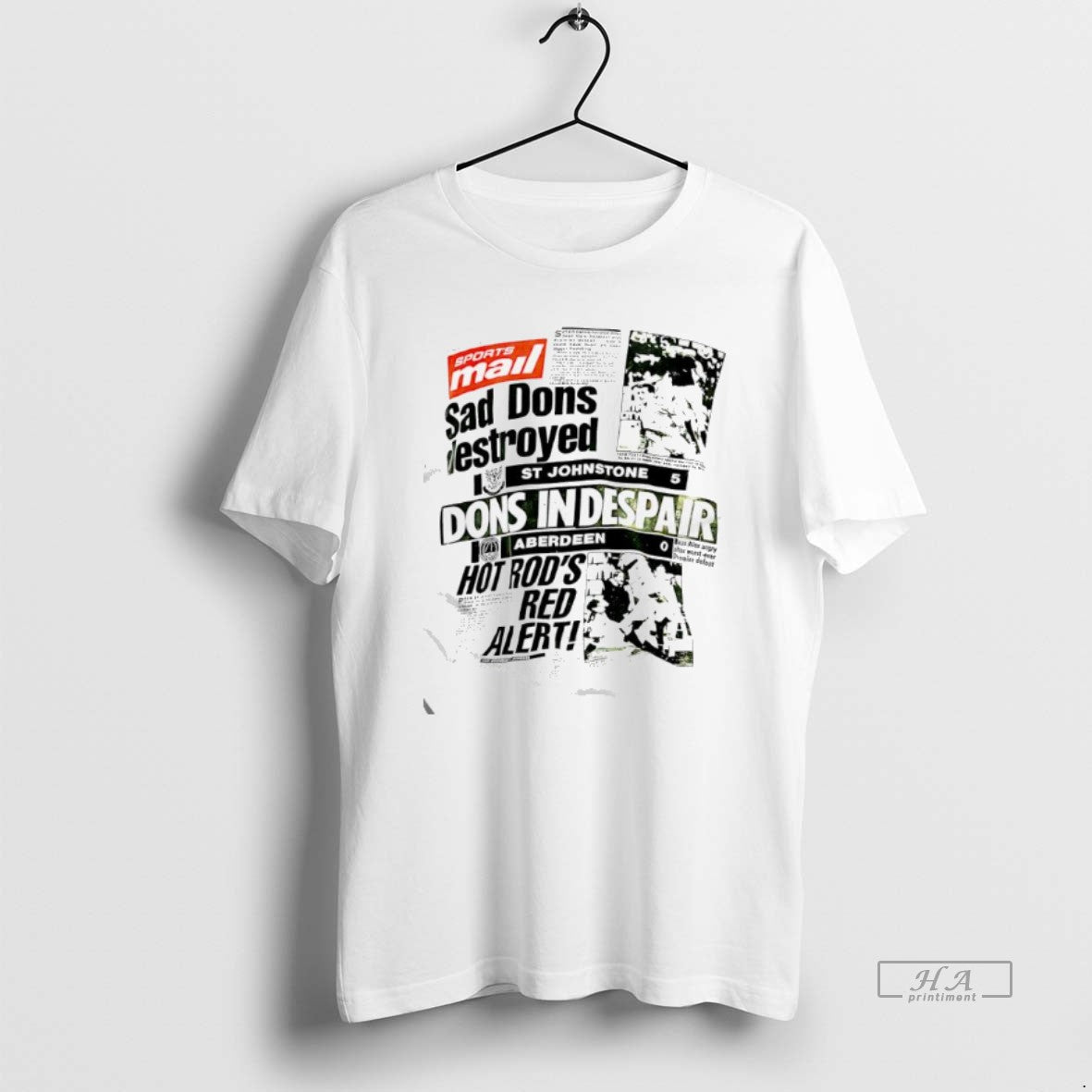 Official Sports Mail Sad Dons Destroyed Newspaper T-Shirts, Hoodie, Sweatshirt | PopFlextees.com