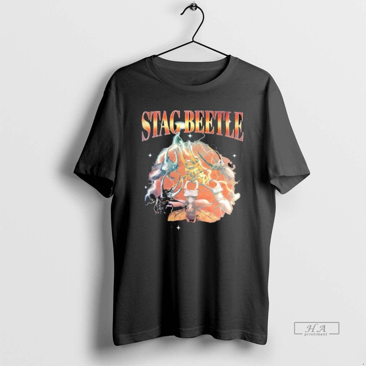 Official Stag Beetle 90s Bootleg Graphic T-Shirts, Hoodie, Sweatshirt | PopFlextees.com