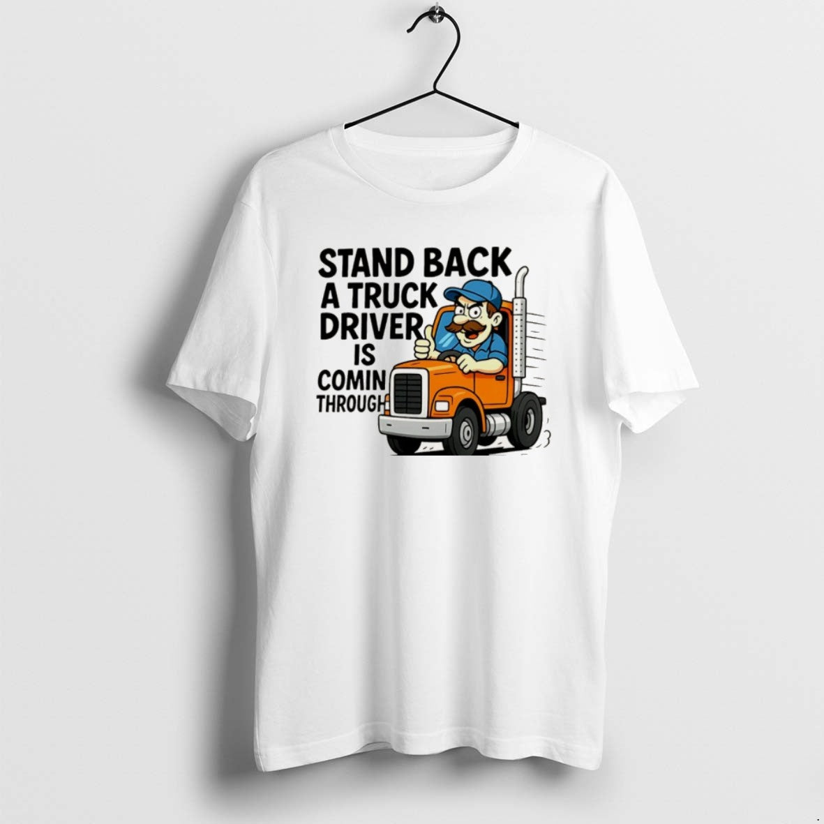 Official Stand Back A Truck Driver Is Coming Through Christmas T-Shirts, Hoodie, Sweatshirt | PopFlextees.com