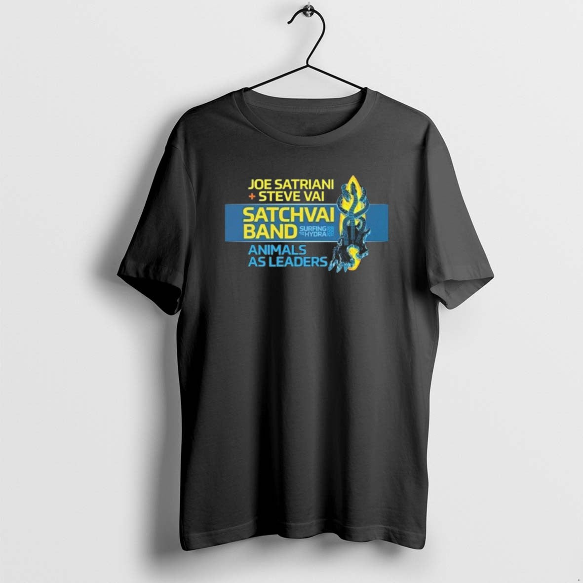 Official Steve Vai Surfing With The Hydra 2026 Tour Cities List With Joe Satriani And T-Shirts, Hoodie, Sweatshirt