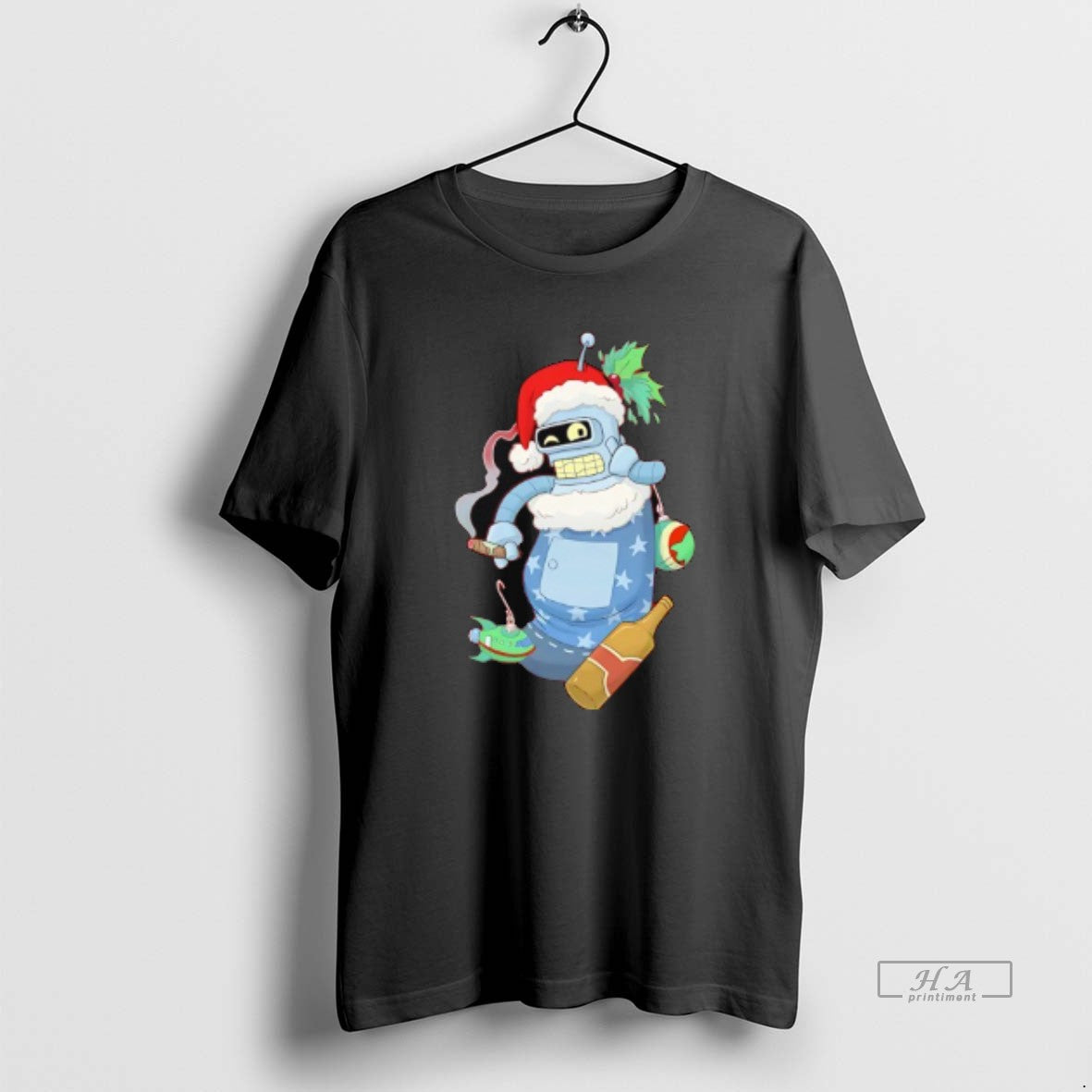 Official Stocking Stuffer Bendy Holding Cigar Merry Christmas T-Shirts, Hoodie, Sweatshirt | PopFlextees.com