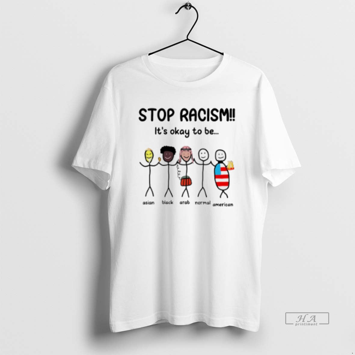 Official Stop Rasicm Its Okay To Be Paint T-Shirts, Hoodie, Sweatshirt | PopFlextees.com